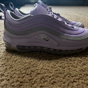 Nike Women's Athletic Shoes - Purple and Silver